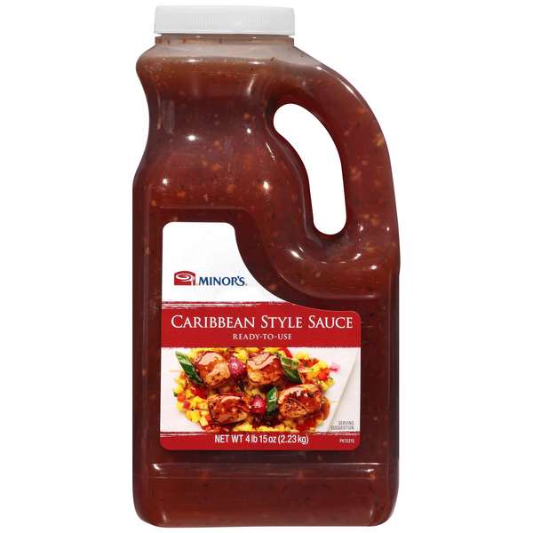 Minors Minor's Caribbean Style Sauce Ready-To-Use .5 gal., PK4 00050000783120